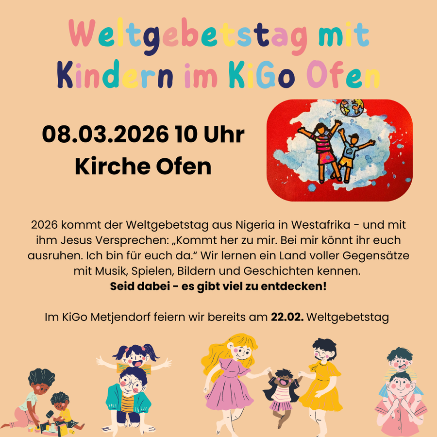 Weltgebetstag für Kinder