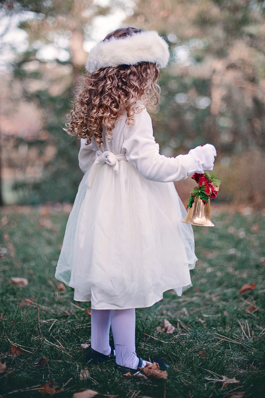 girl, child, winter, bell, christmas, curls, young, hair, portrait, christmas wallpaper, child, christmas, christmas, christmas, christmas, christmas