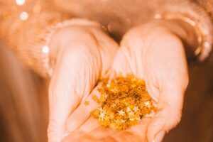 glitter, confetti, party, christmas